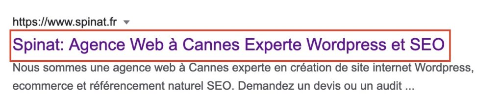 Pourquoi créer un blog sous WordPress ? 1 Balise title